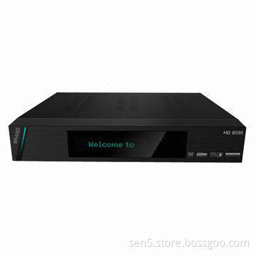 DVB-S2/T Receiver, Android + Linux, 1CA/1CI/3 USB/Ethernet, Wi-Fi Embedded, SD Card Reader